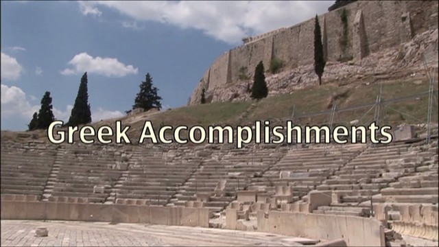 Ancient History    Greek Accomplishments
