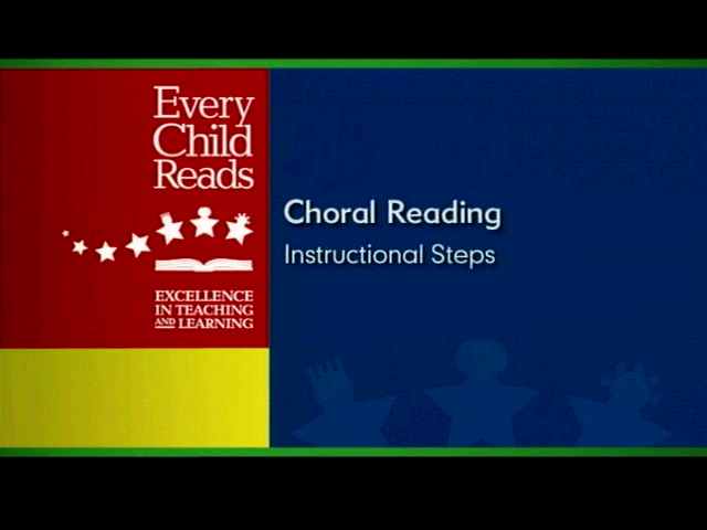 Fluency: Choral Reading